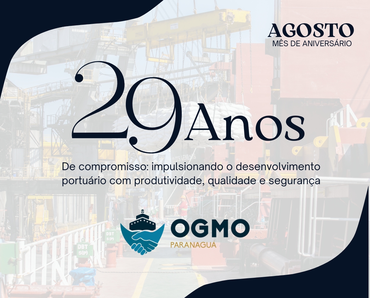 OGMO/Paranaguá comemora 29 anos!